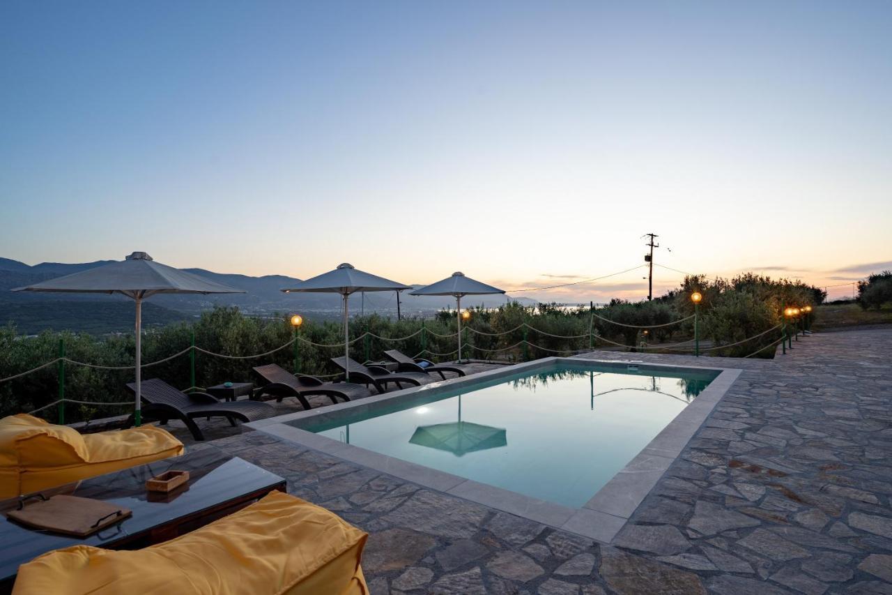 Villa Aktis With Freshwater Pool And Sea View Sissi Exterior foto