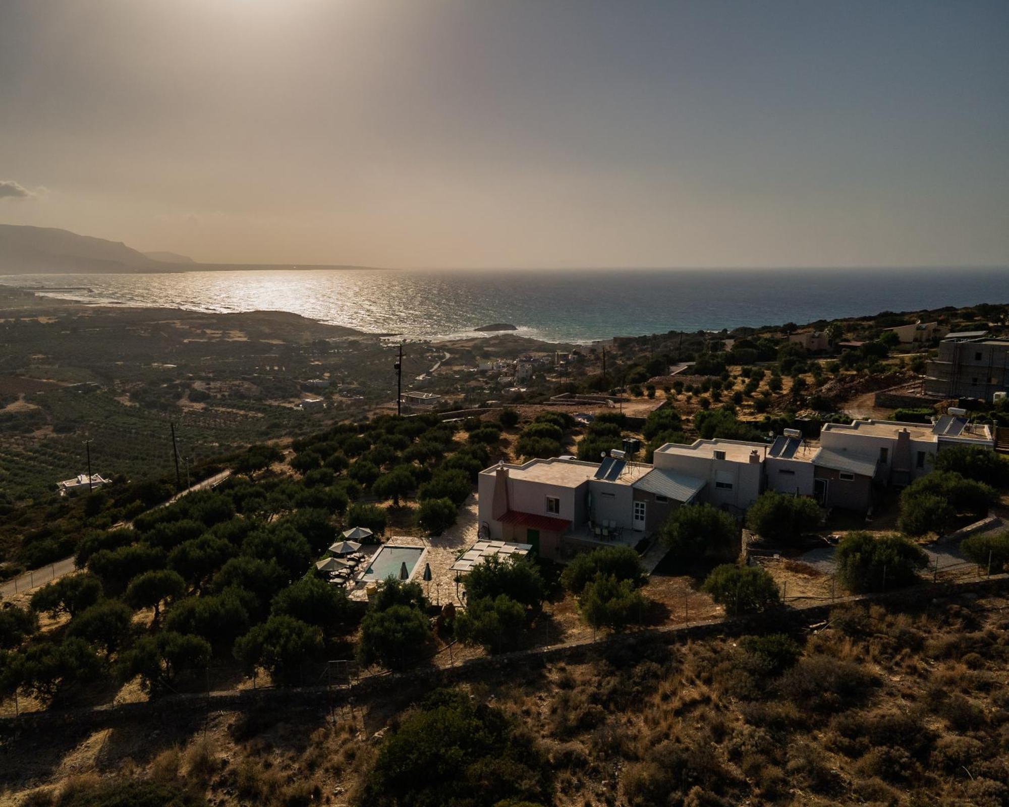 Villa Aktis With Freshwater Pool And Sea View Sissi Exterior foto
