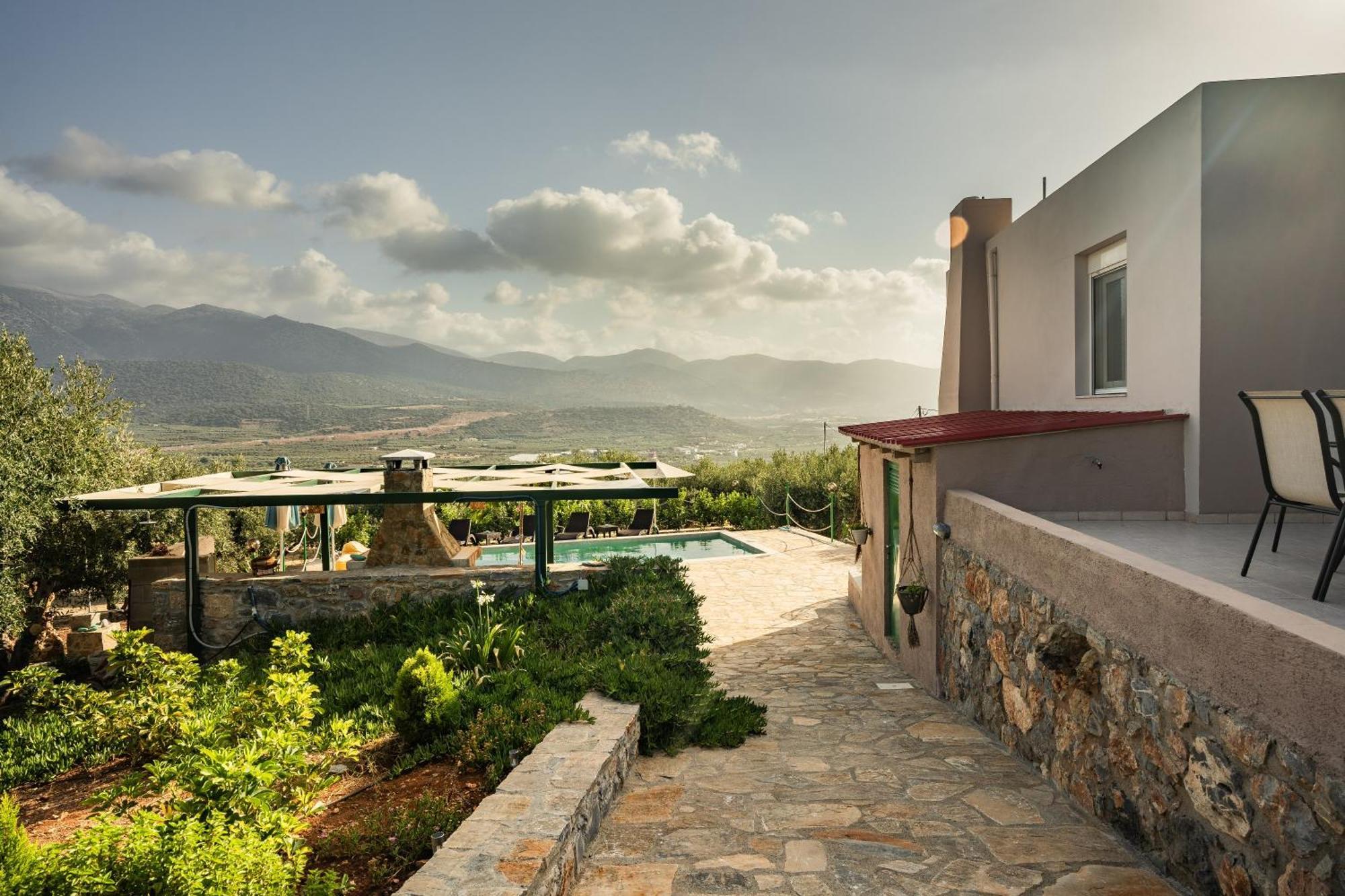 Villa Aktis With Freshwater Pool And Sea View Sissi Exterior foto