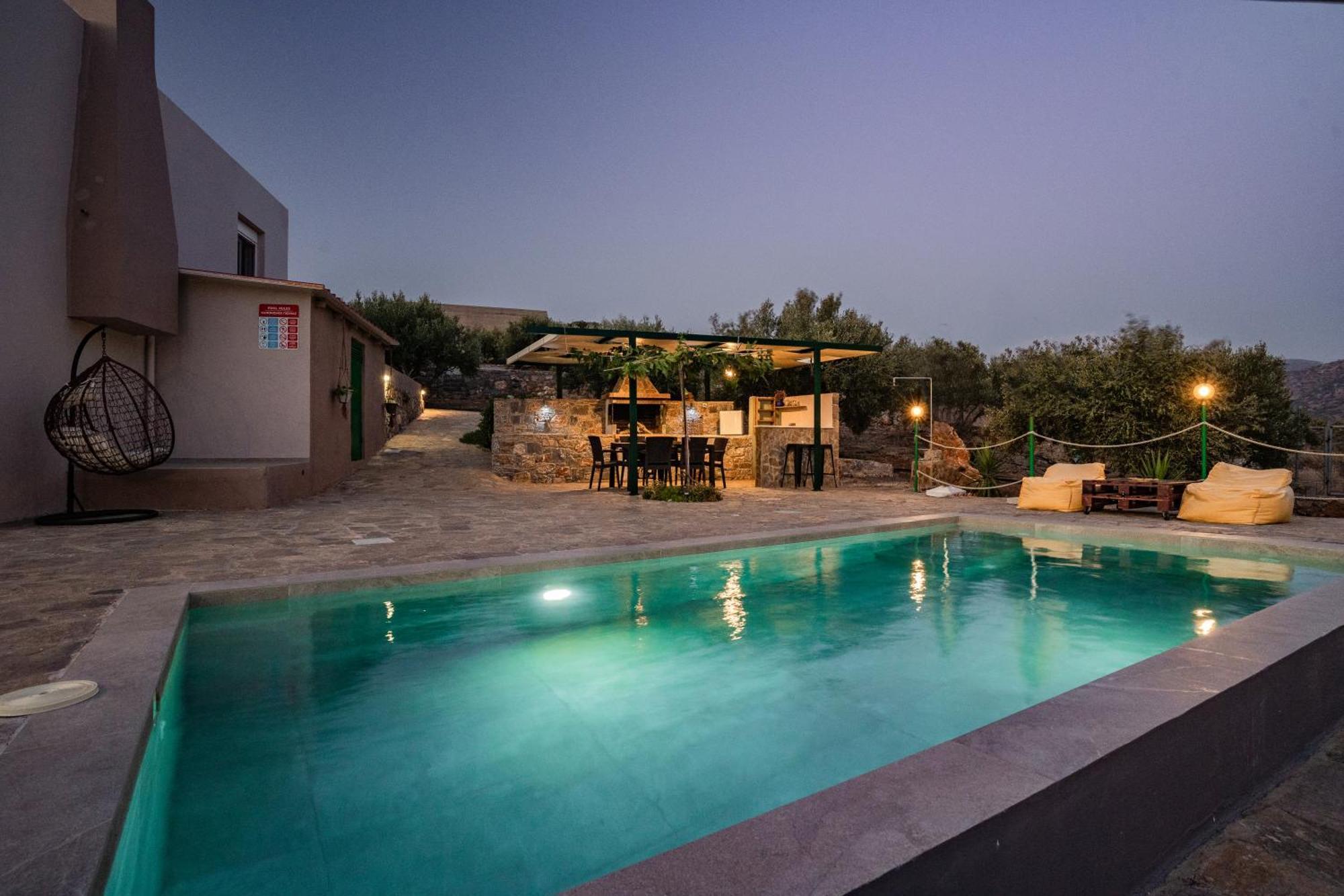 Villa Aktis With Freshwater Pool And Sea View Sissi Exterior foto
