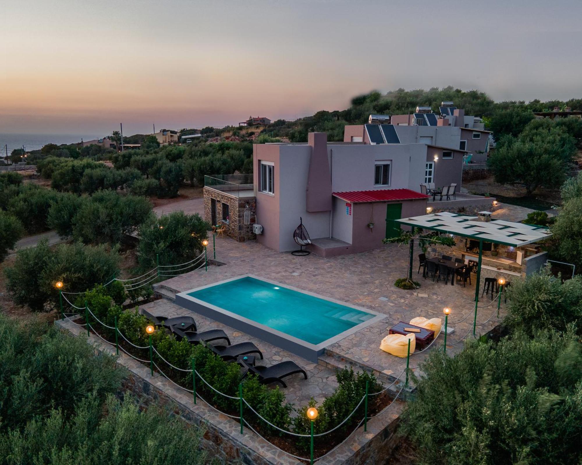 Villa Aktis With Freshwater Pool And Sea View Sissi Exterior foto
